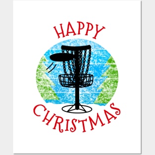 Christmas Disc Golf Xmas 2022 Posters and Art